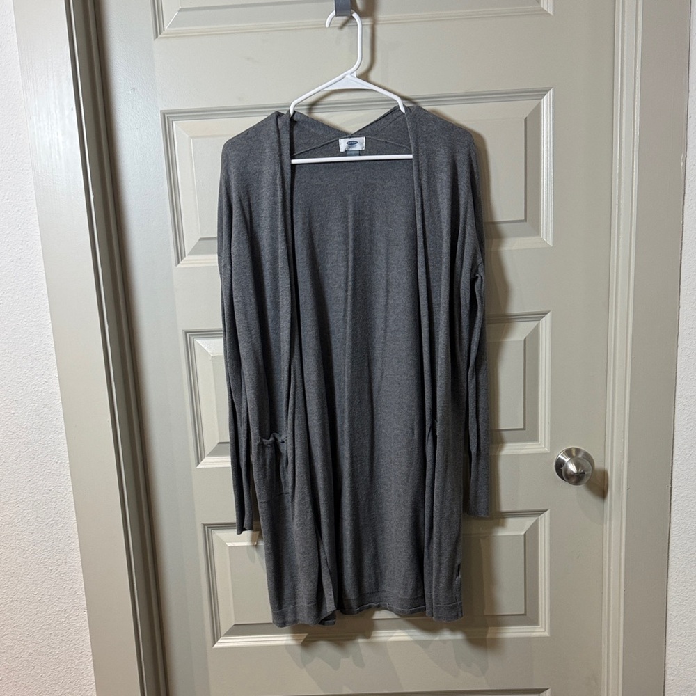 Old Navy Gray Cardigan